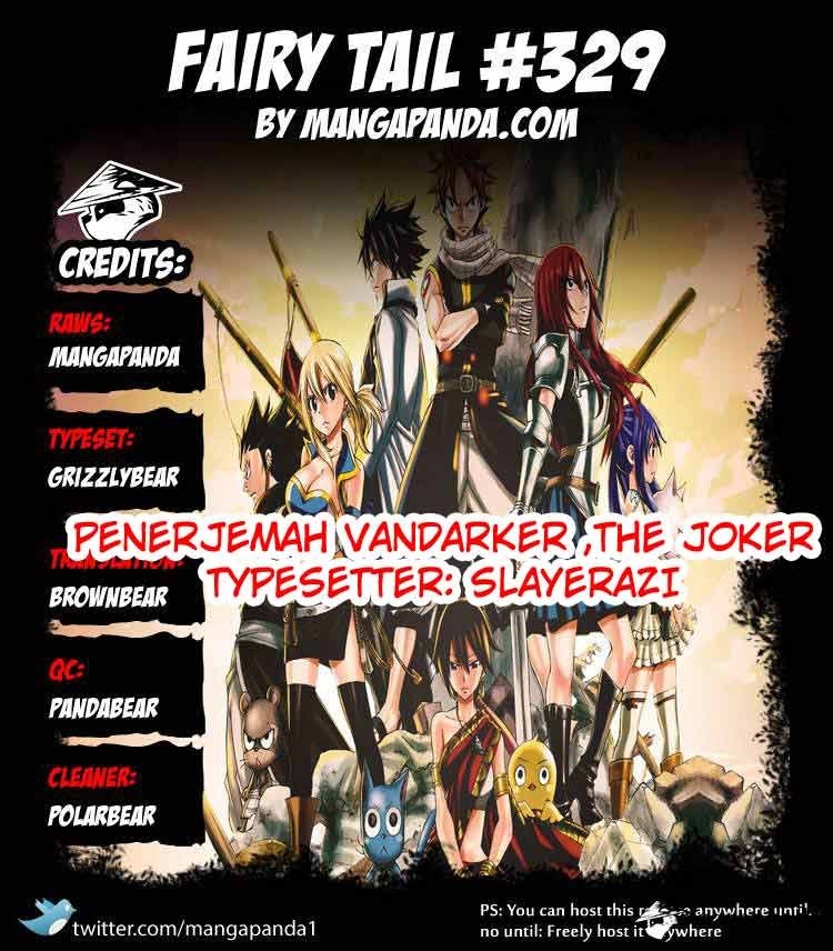 Fairy Tail Chapter 329