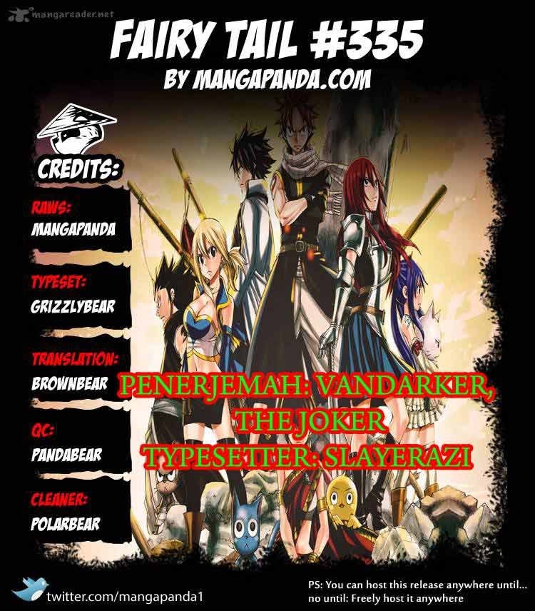 Fairy Tail Chapter 335