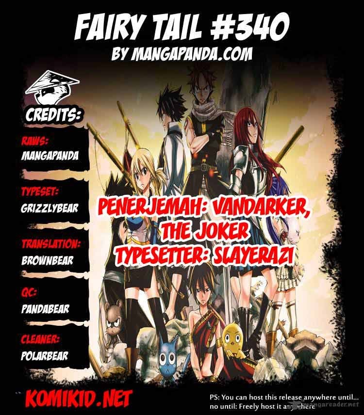 Fairy Tail Chapter 340