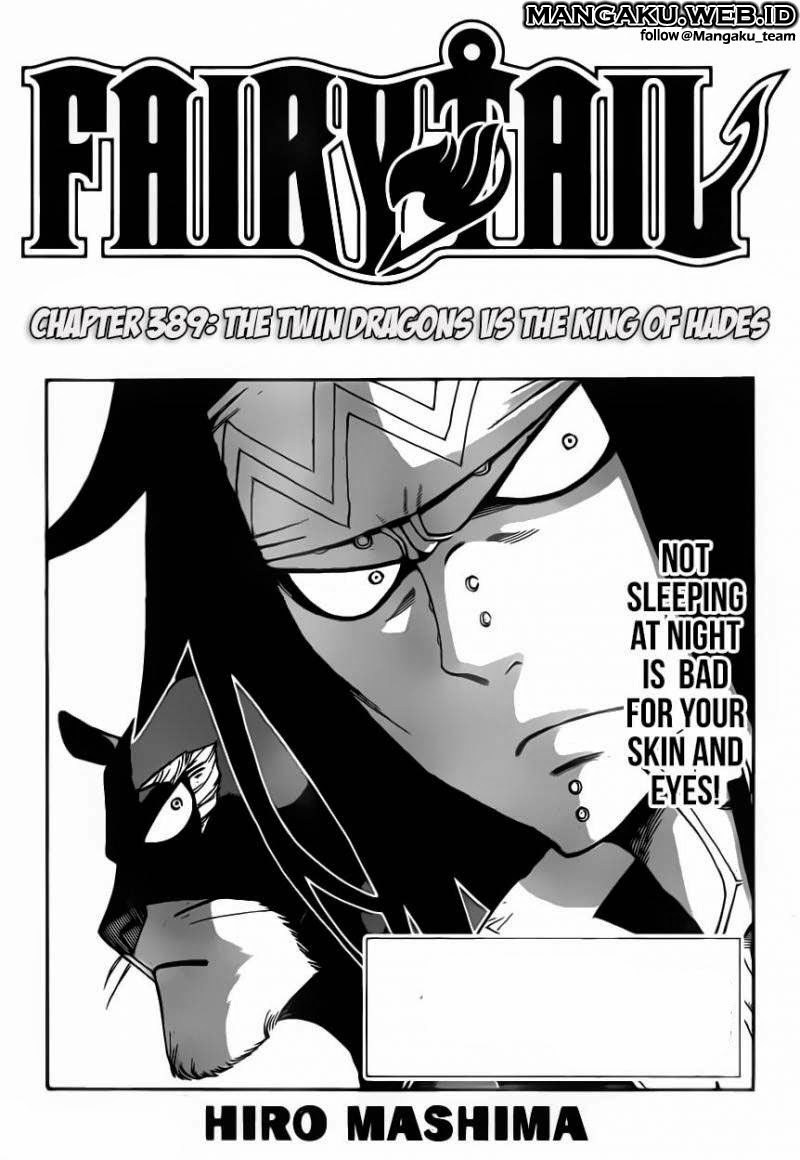 Fairy Tail Chapter 389