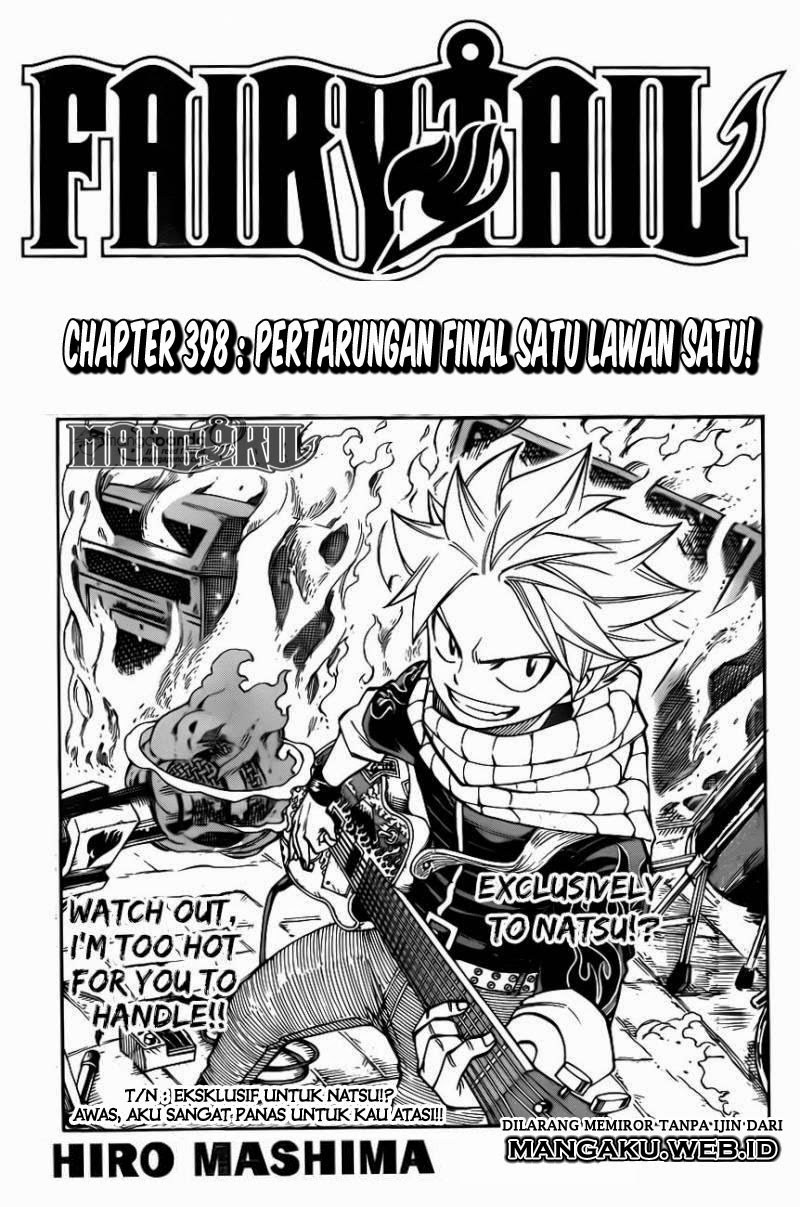 Fairy Tail Chapter 398