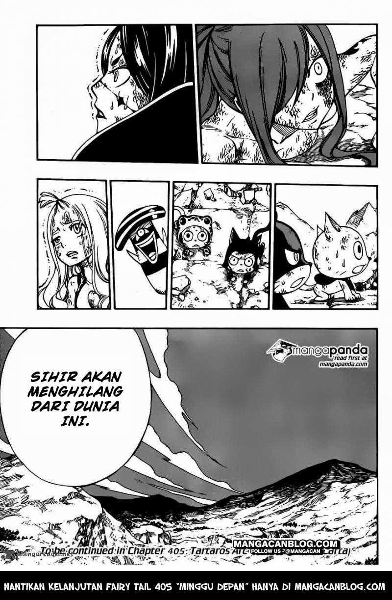 Fairy Tail Chapter 404