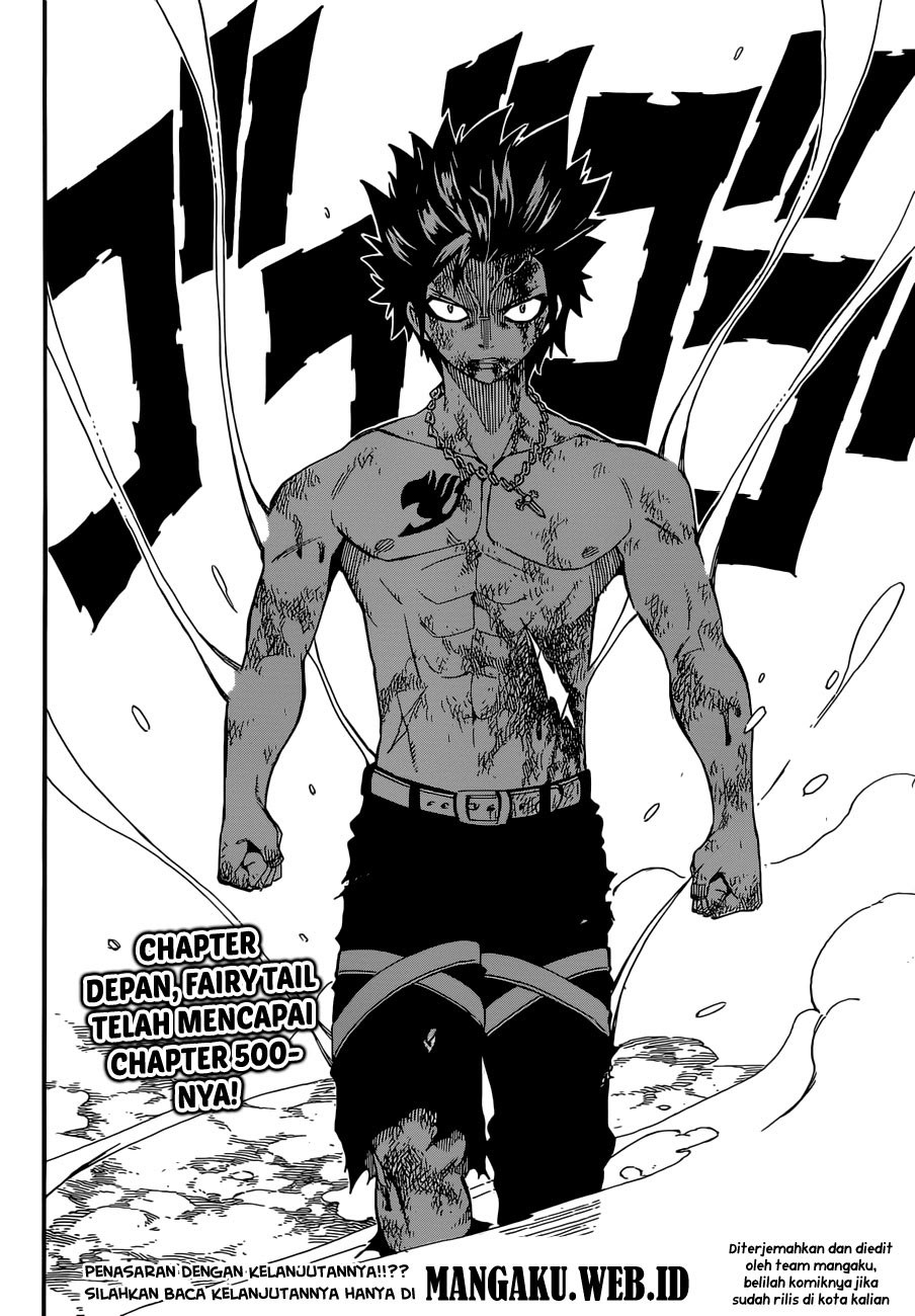 Fairy Tail Chapter 499