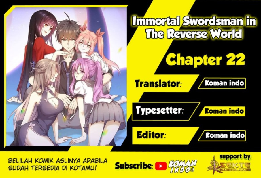 Immortal Swordsman In The Reverse World Chapter 22