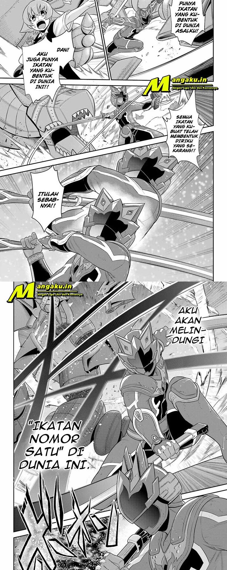 The Red Ranger Becomes an Adventurer in Another World Chapter 20.2