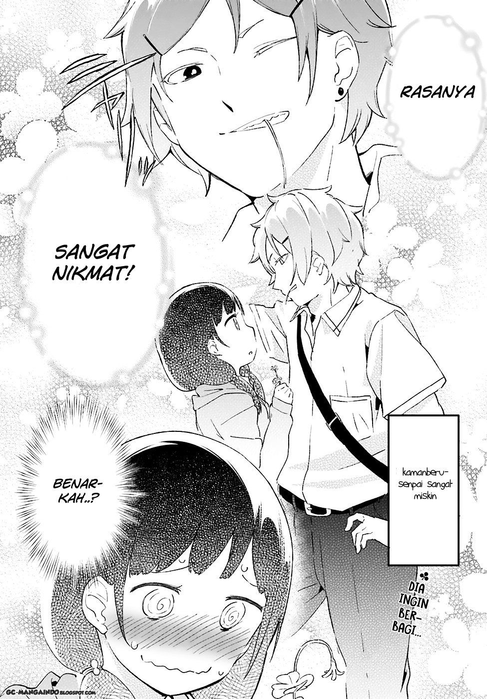 Senpai, Sore Hitokuchi Kudasai! Chapter 3