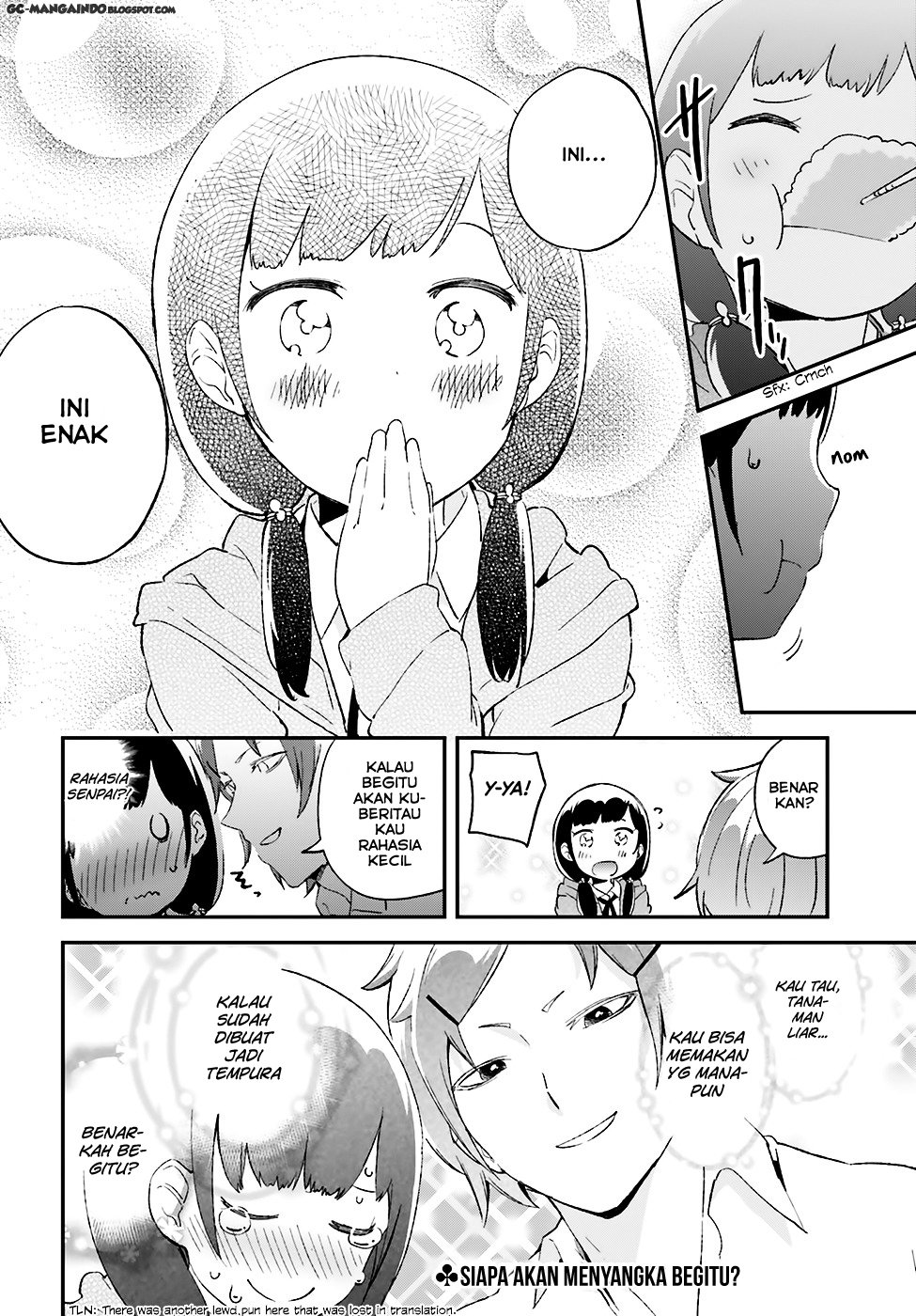 Senpai, Sore Hitokuchi Kudasai! Chapter 6