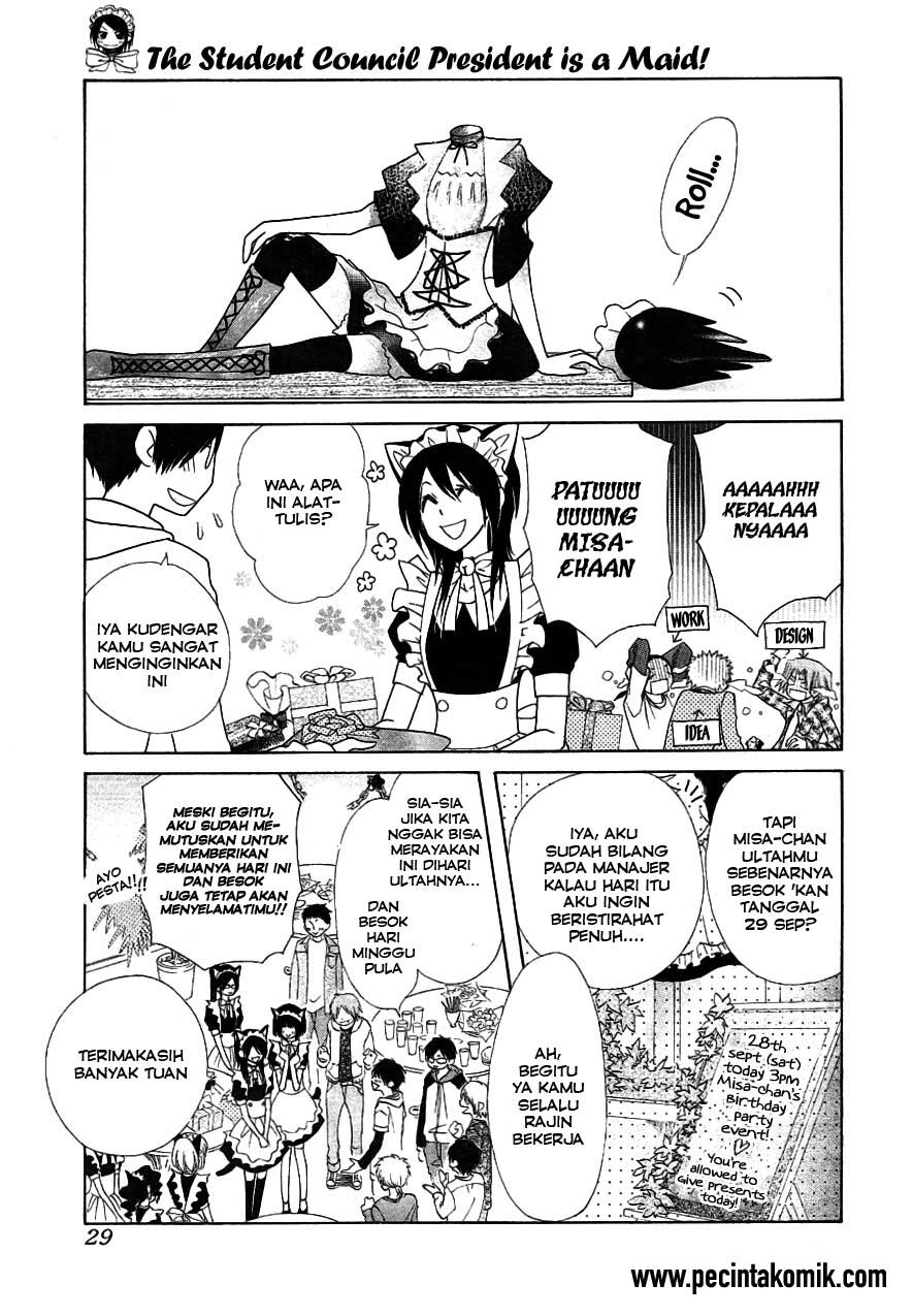 Kaichou wa Maid-sama! Chapter 40