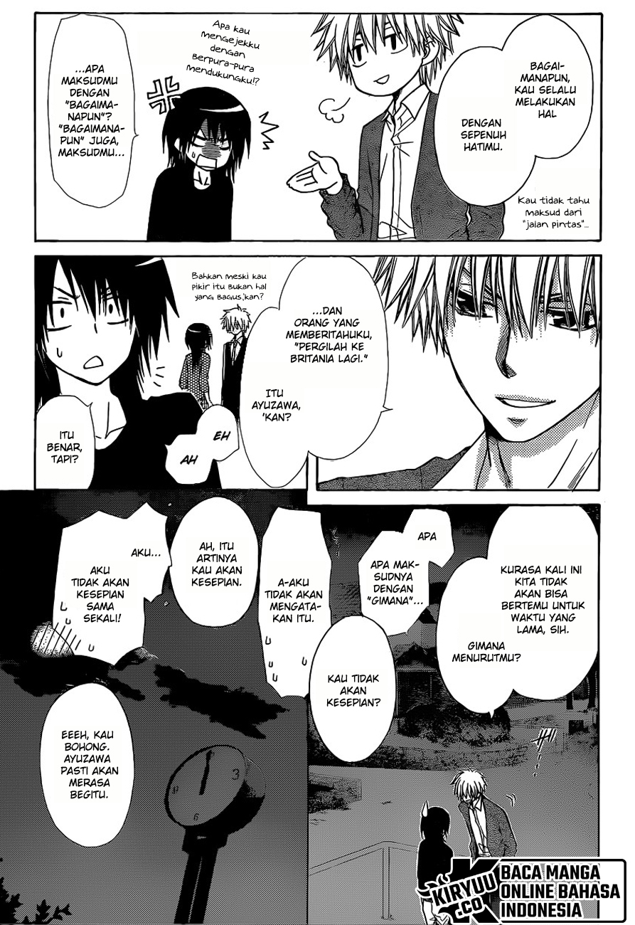 Kaichou wa Maid-sama! Chapter 81