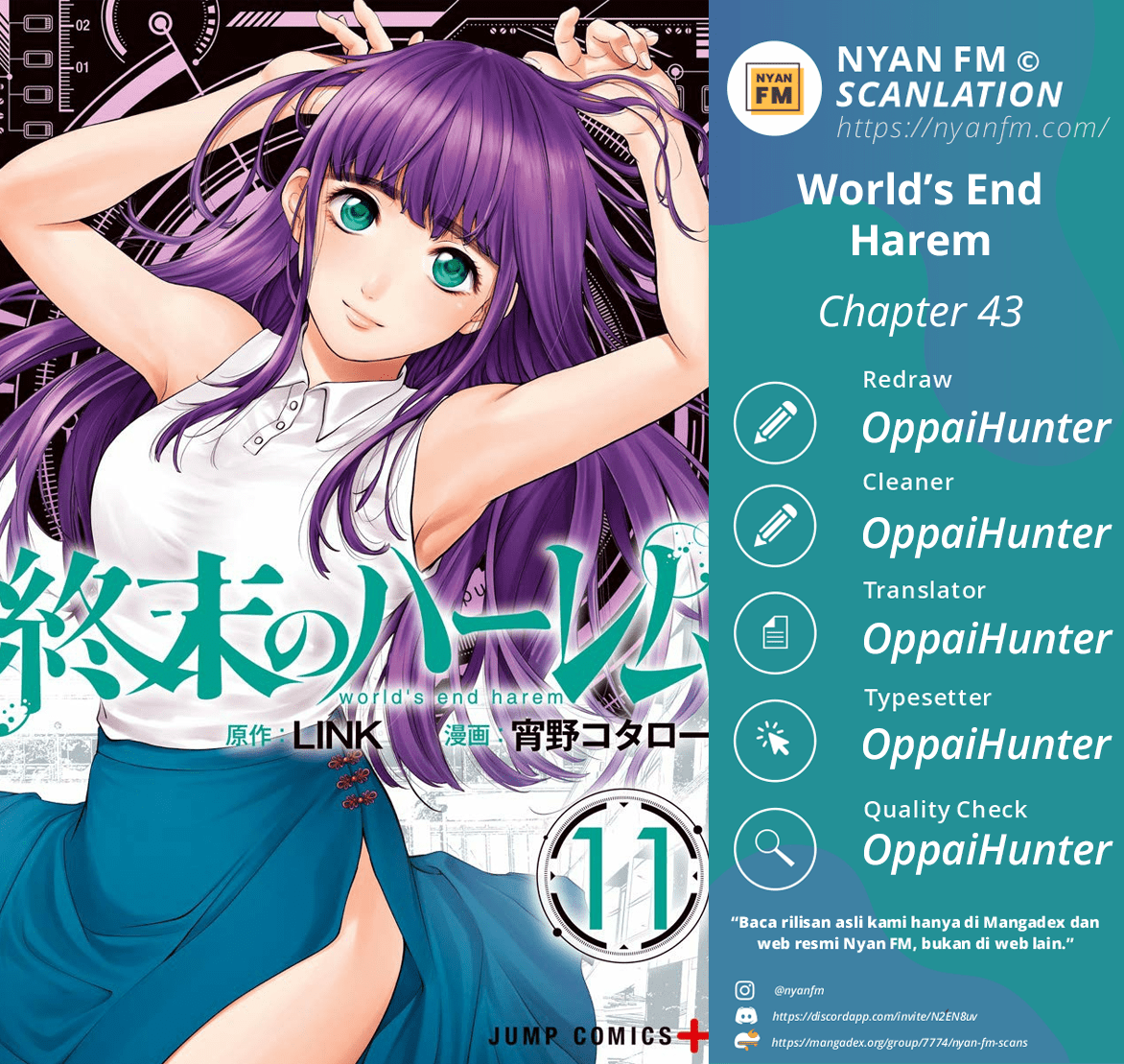 World’s End Harem Chapter 43