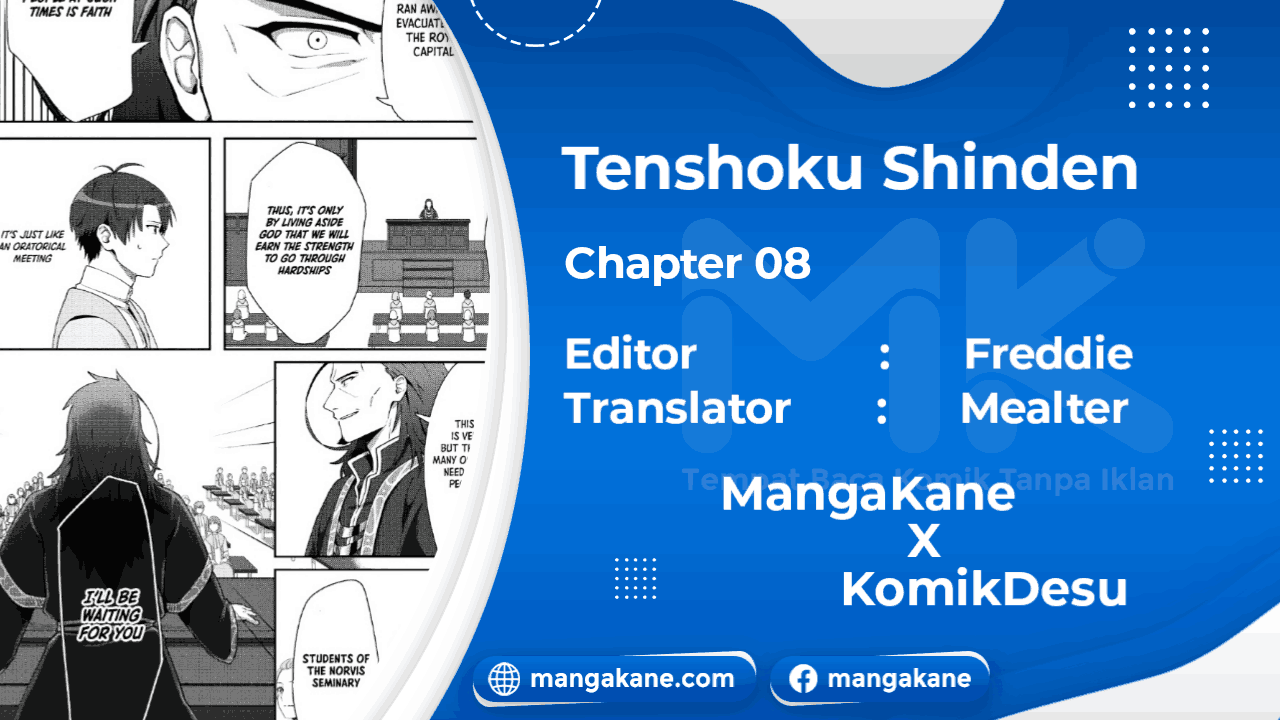 Tenshoku no Shinden wo Hirakimashita Chapter 8