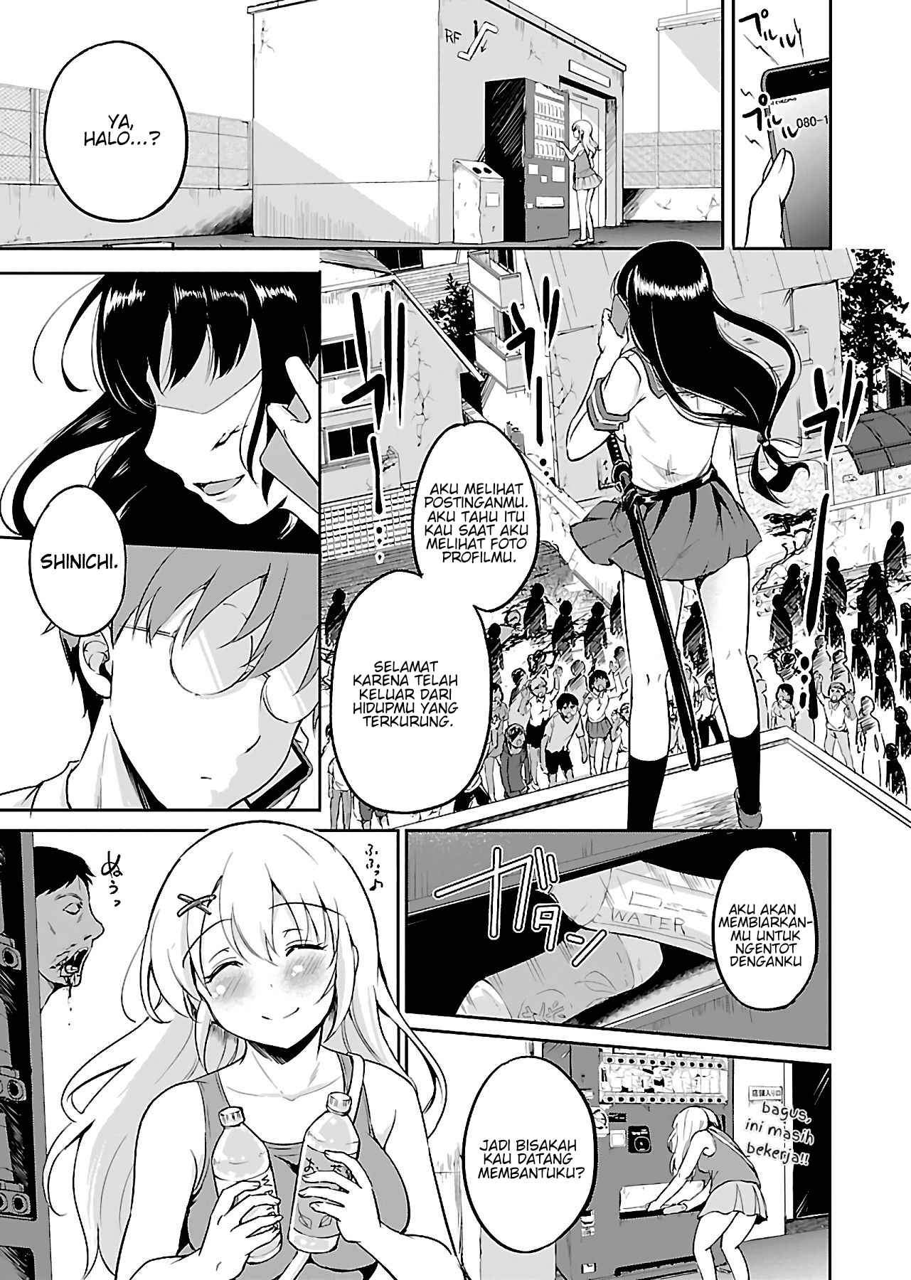 Zombie darake no Kono Sekai de wa Sex shinai to Ikinokorenai Chapter 1