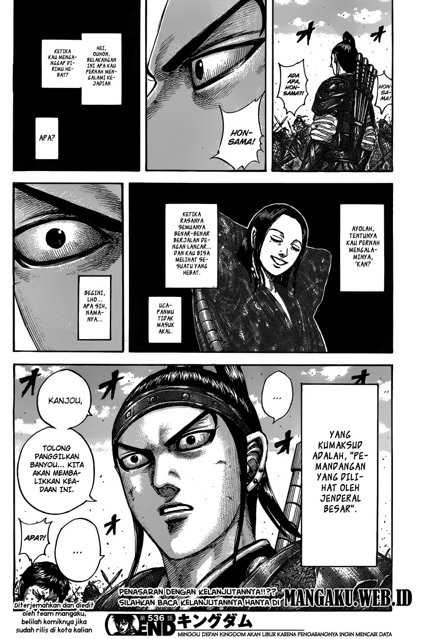 Kingdom Chapter 536