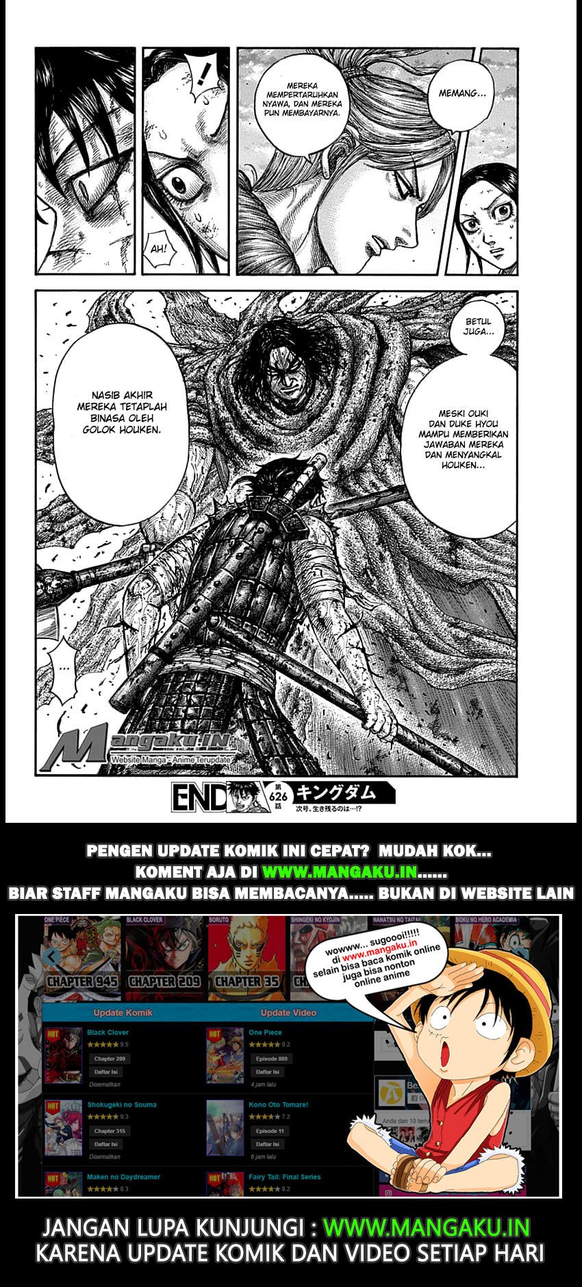 Kingdom Chapter 626