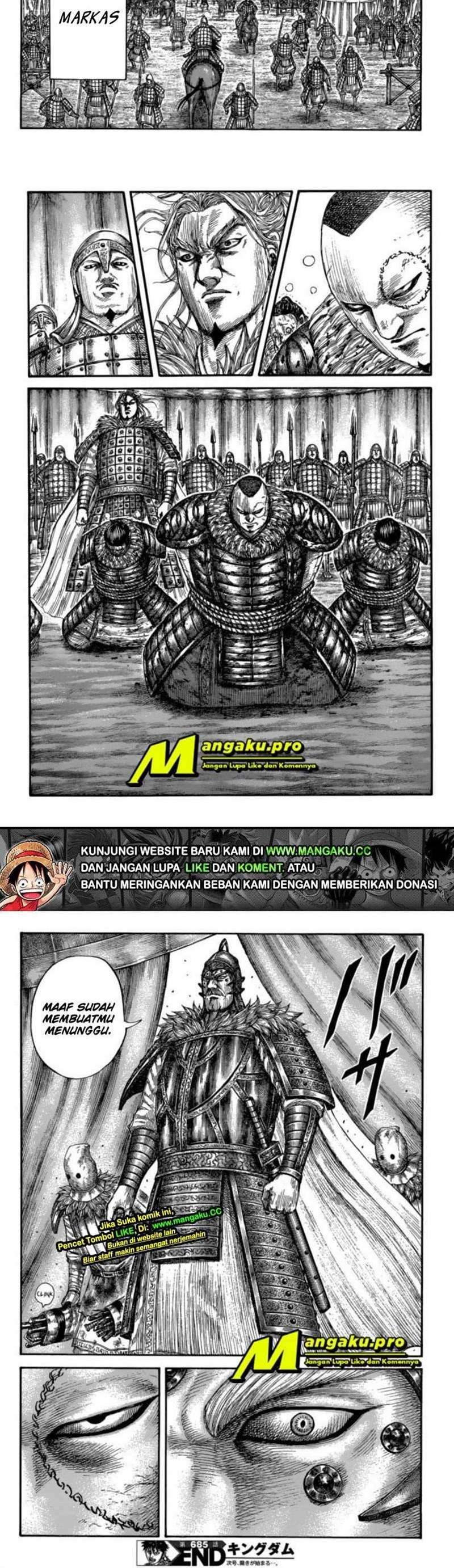 Kingdom Chapter 685