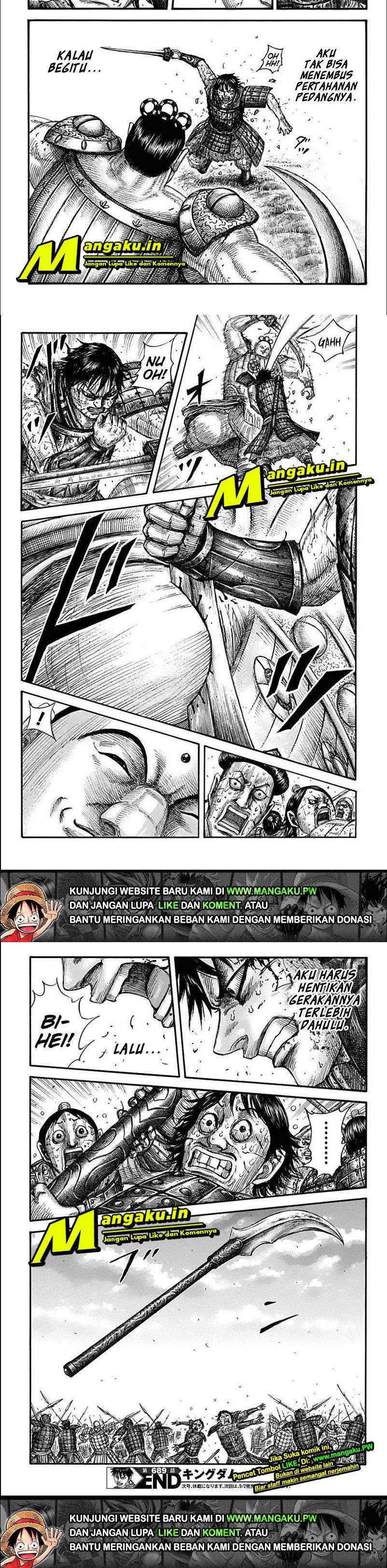 Kingdom Chapter 689