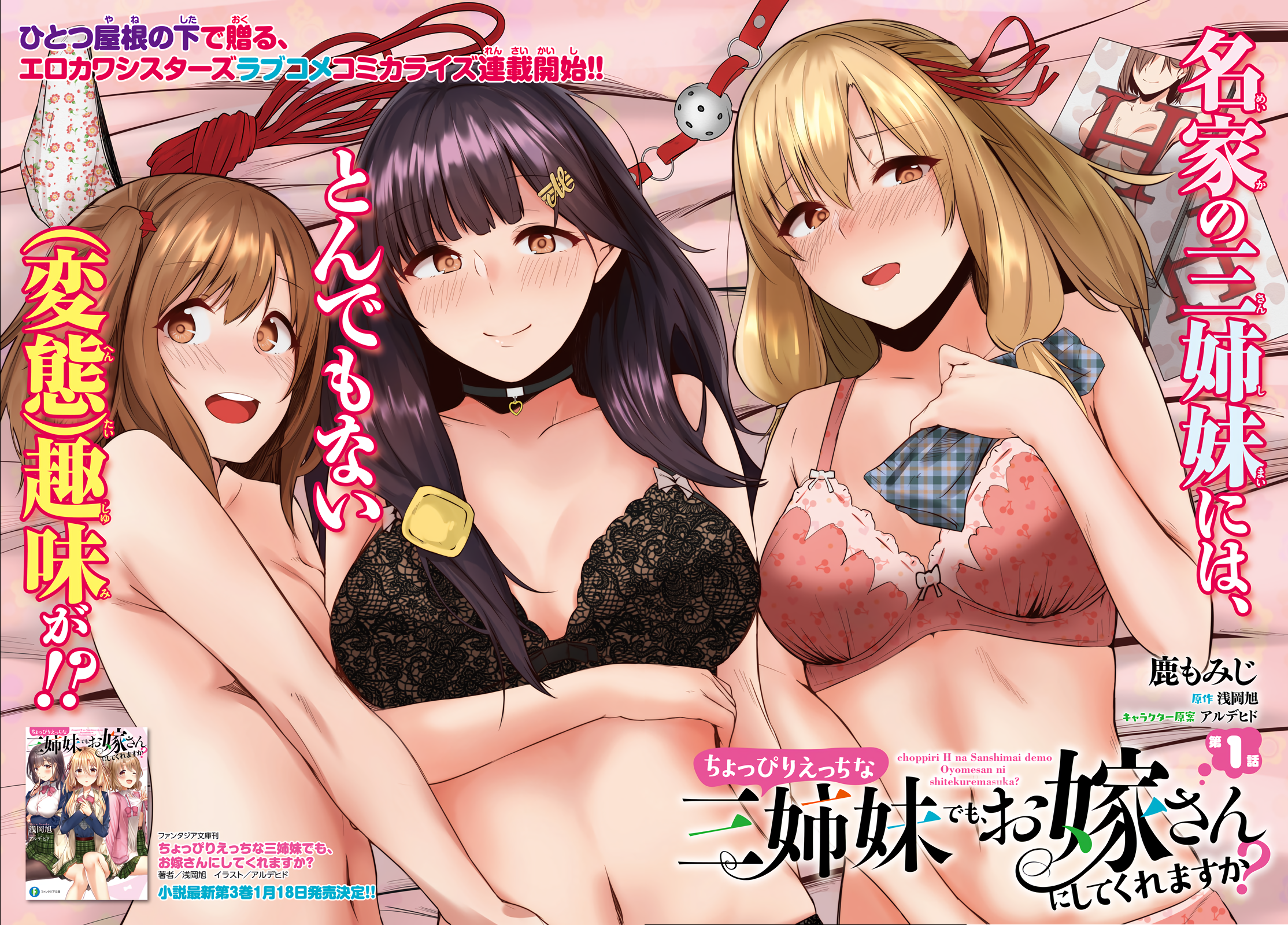 Could You Turn Three Perverted Sisters Into Fine Brides? Chapter 1