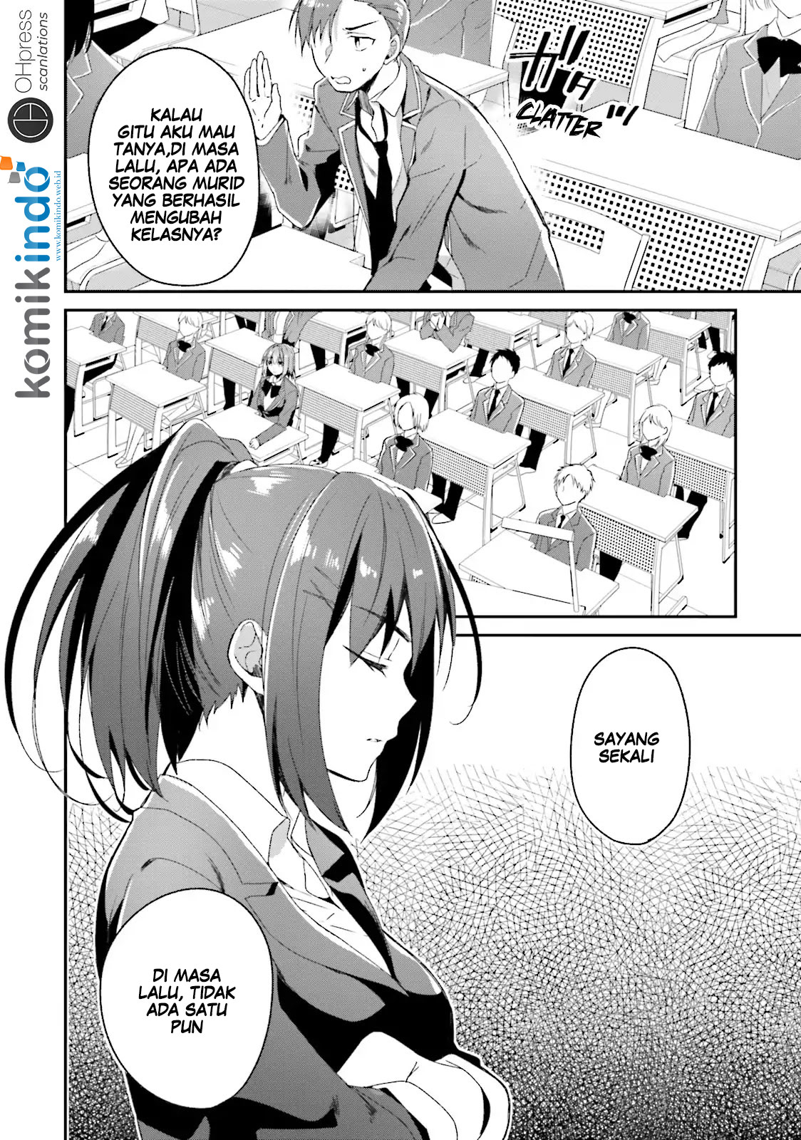 Youkoso Jitsuryoku Shijou Shugi no Kyoushitsu e Chapter 11