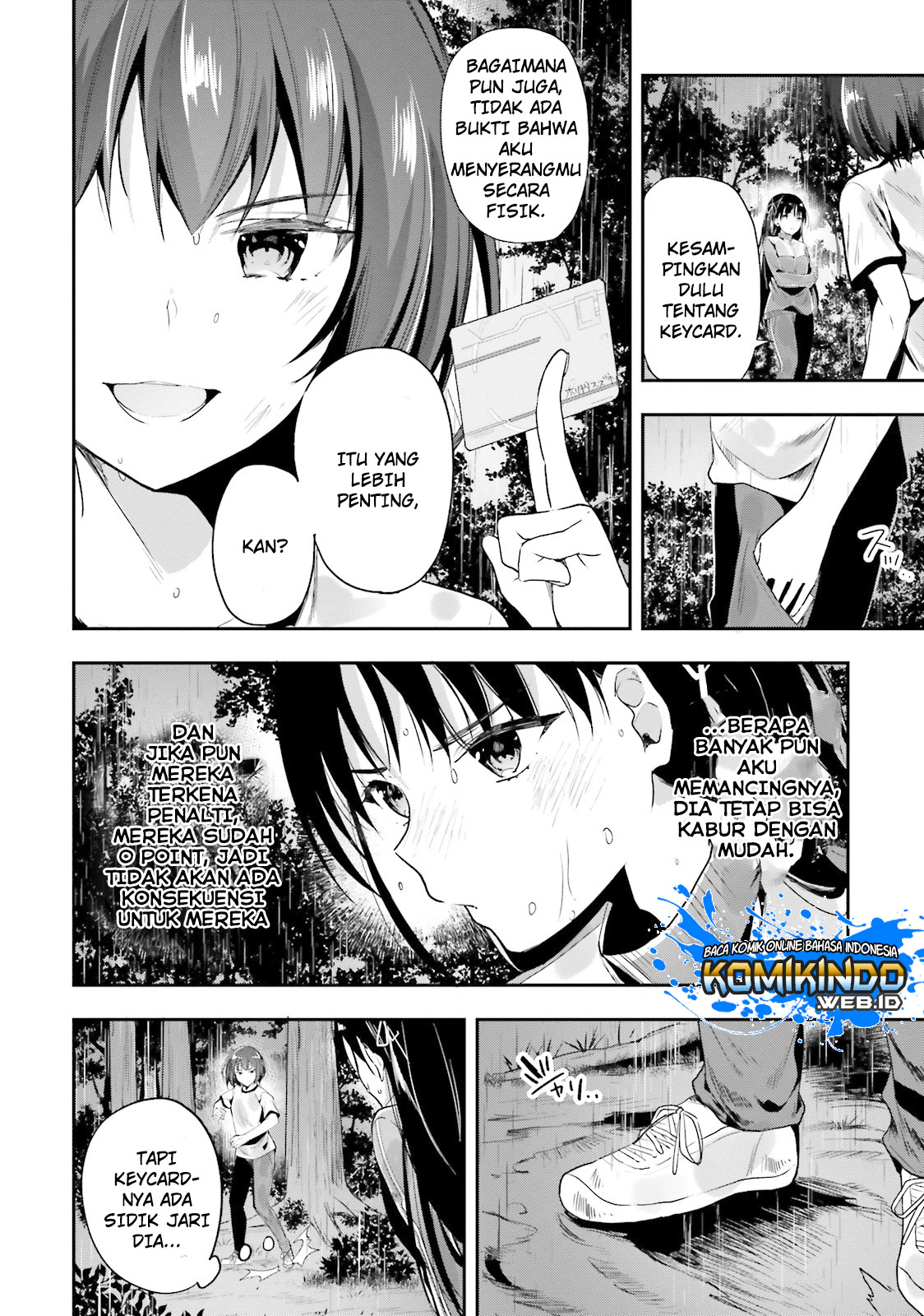 Youkoso Jitsuryoku Shijou Shugi no Kyoushitsu e Chapter 24