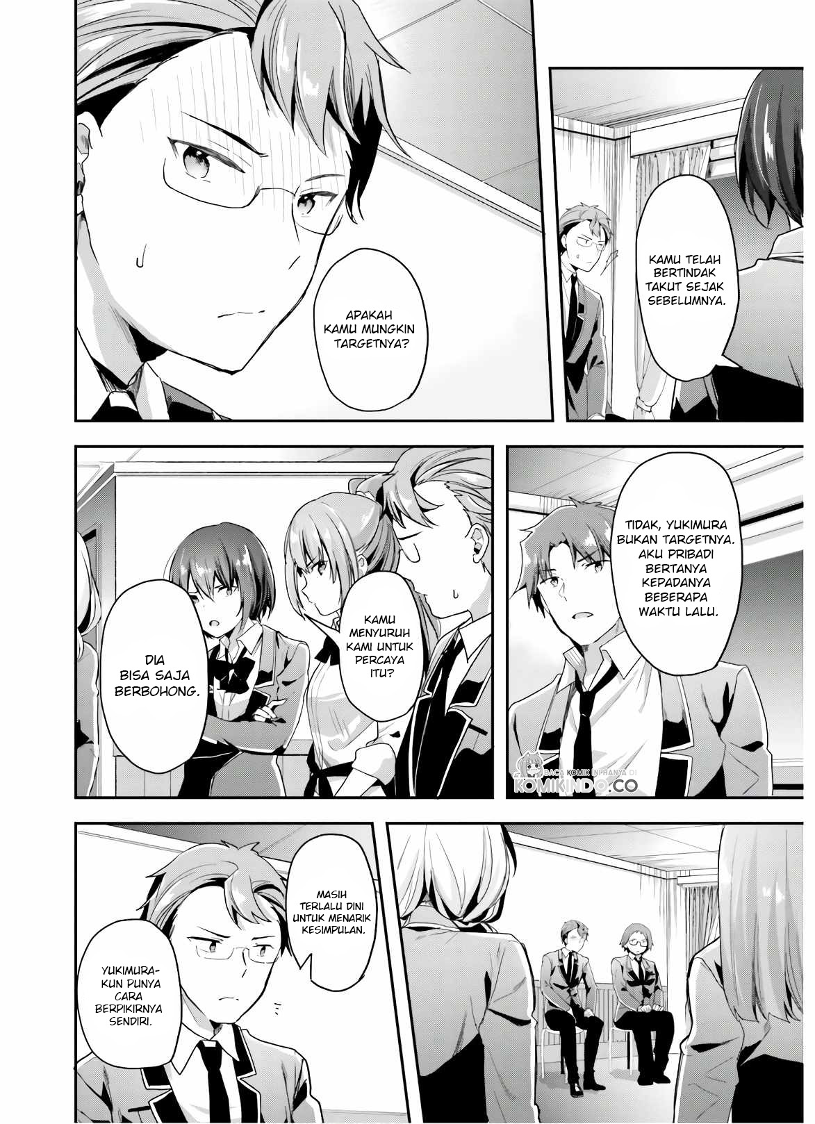 Youkoso Jitsuryoku Shijou Shugi no Kyoushitsu e Chapter 48