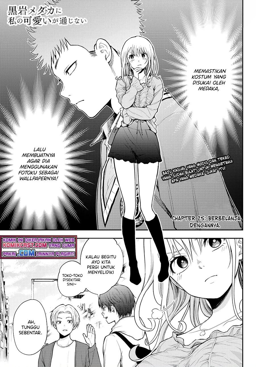 Kuroiwa Medaka ni Watashi no Kawaii ga Tsuujinai Chapter 25