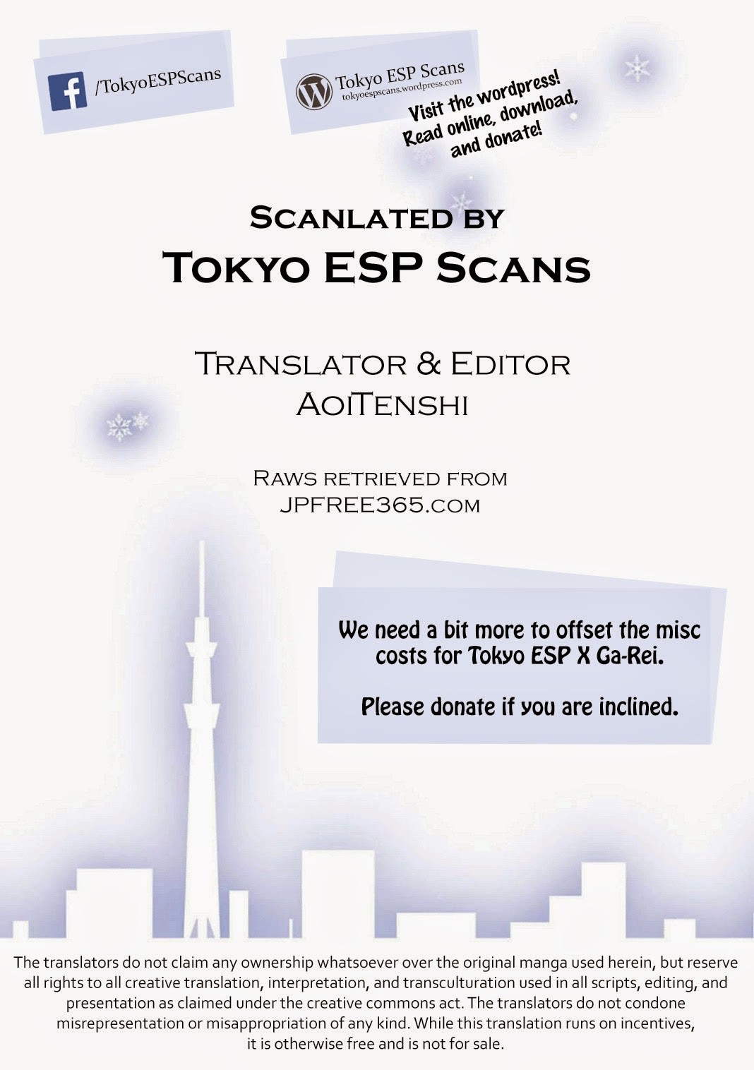 Tokyo ESP Chapter 54