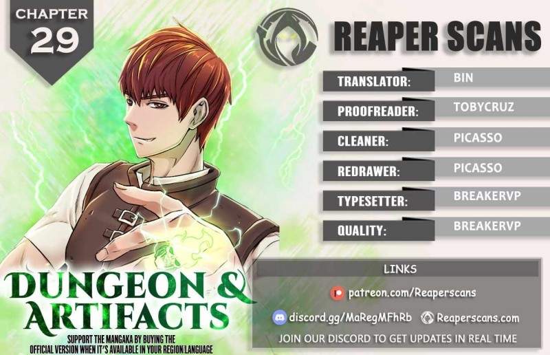 Dungeon and Artifact Chapter 29