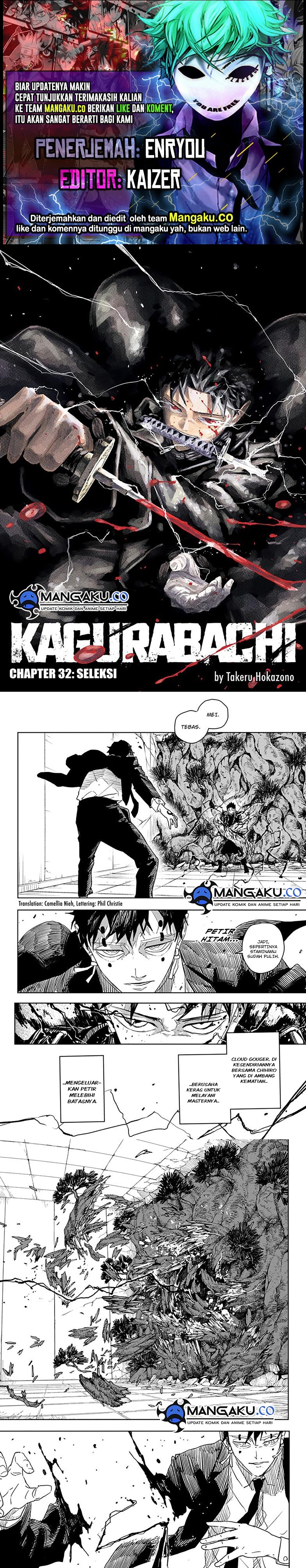 Kagurabachi Chapter 32