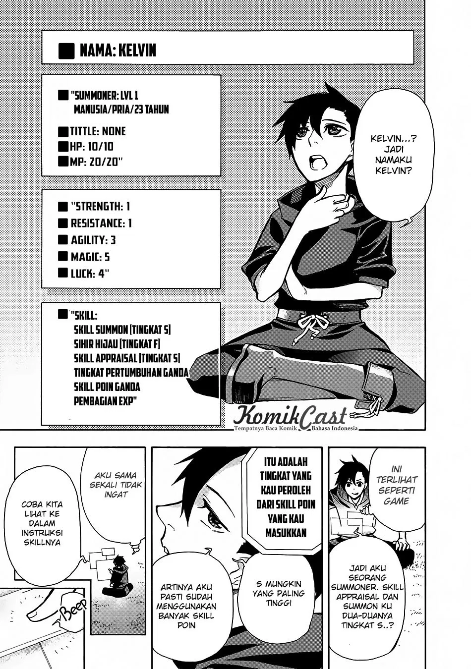 Kuro no Shoukanshi Chapter 1