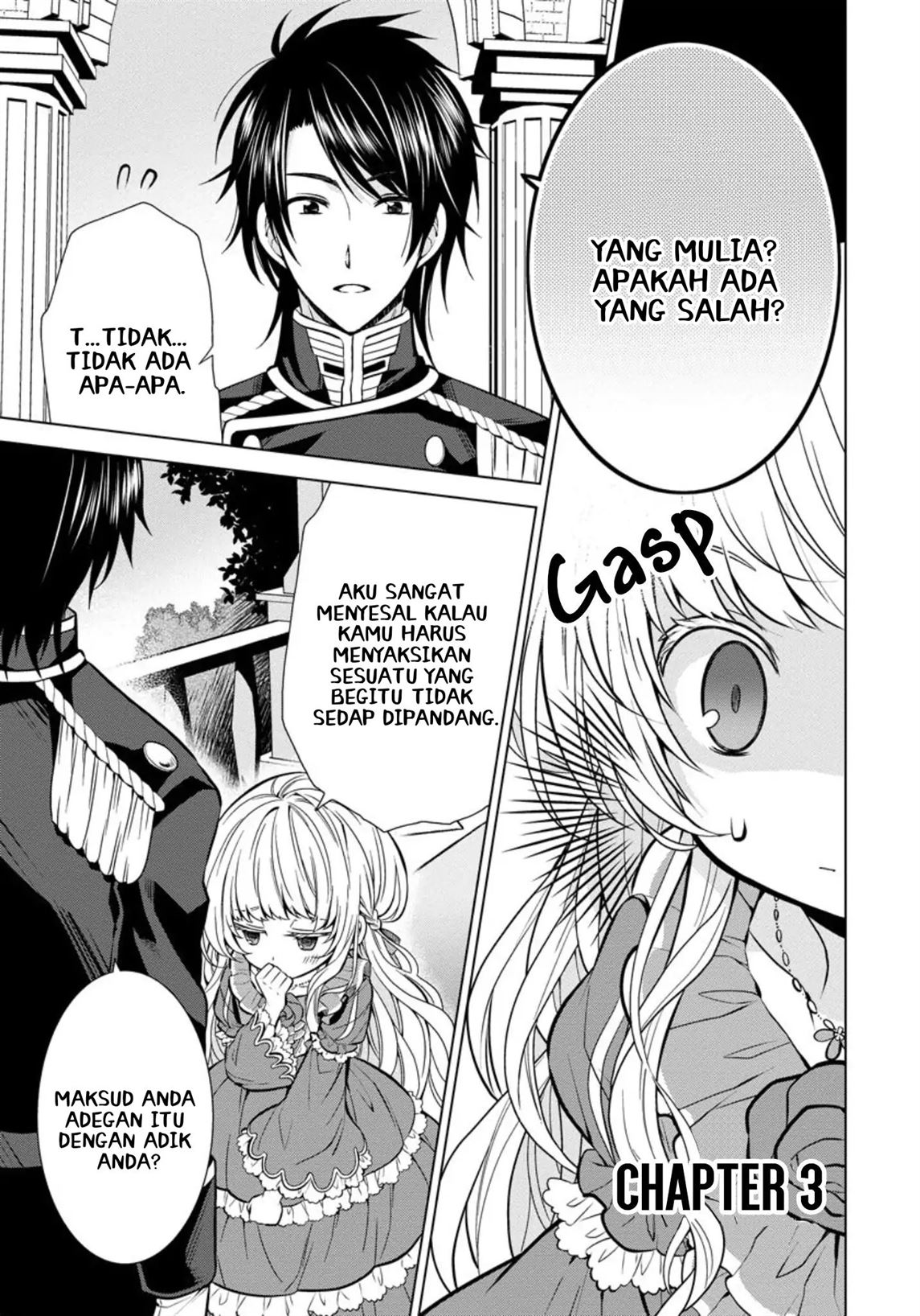 Tensei Oujo wa Kyou mo Hata wo Tatakioru Chapter 3