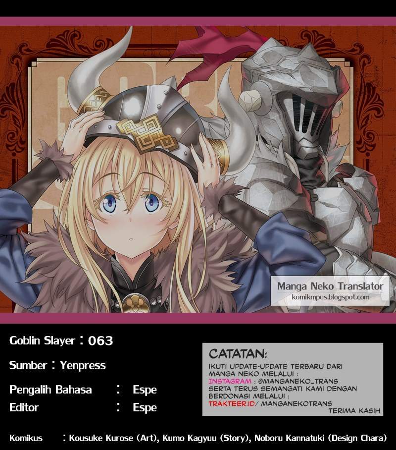 Goblin Slayer Chapter 63