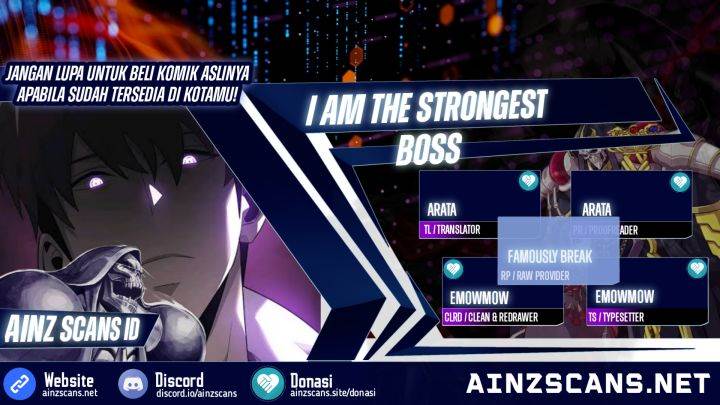 I Am the Strongest Boss Chapter 33