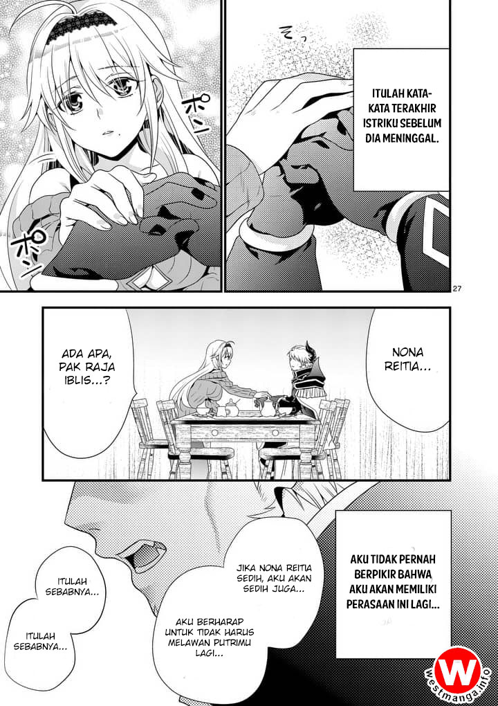 Maou Desu. Onna Yuusha no Hahaoya to Saikon Shita no de, Onna Yuusha ga Giri no Musume ni Narimashita. Chapter 1