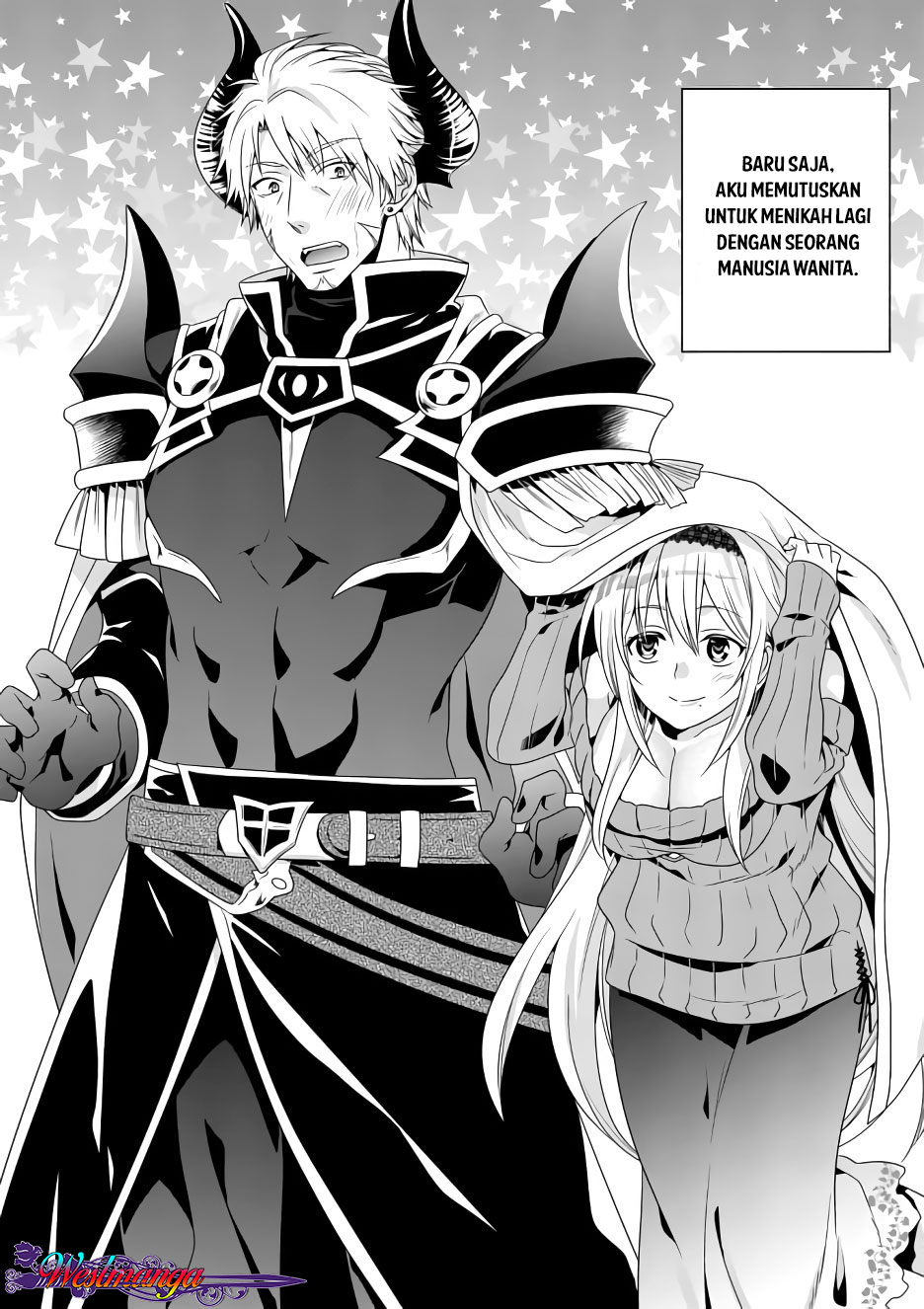 Maou Desu. Onna Yuusha no Hahaoya to Saikon Shita no de, Onna Yuusha ga Giri no Musume ni Narimashita. Chapter 2