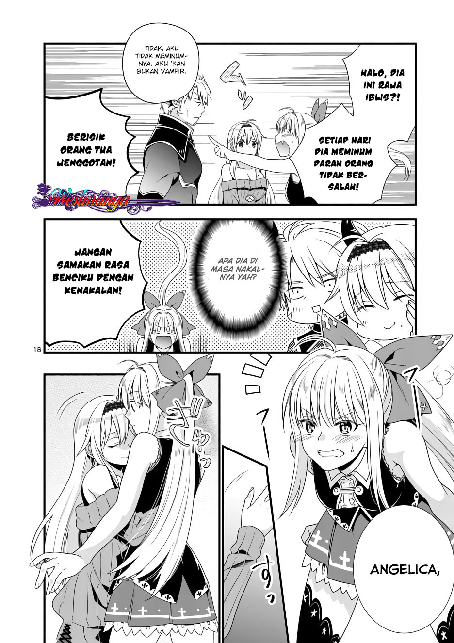 Maou Desu. Onna Yuusha no Hahaoya to Saikon Shita no de, Onna Yuusha ga Giri no Musume ni Narimashita. Chapter 2