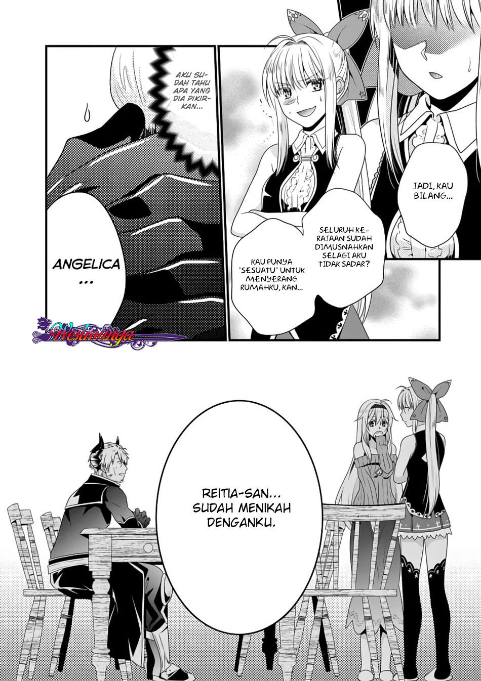 Maou Desu. Onna Yuusha no Hahaoya to Saikon Shita no de, Onna Yuusha ga Giri no Musume ni Narimashita. Chapter 2