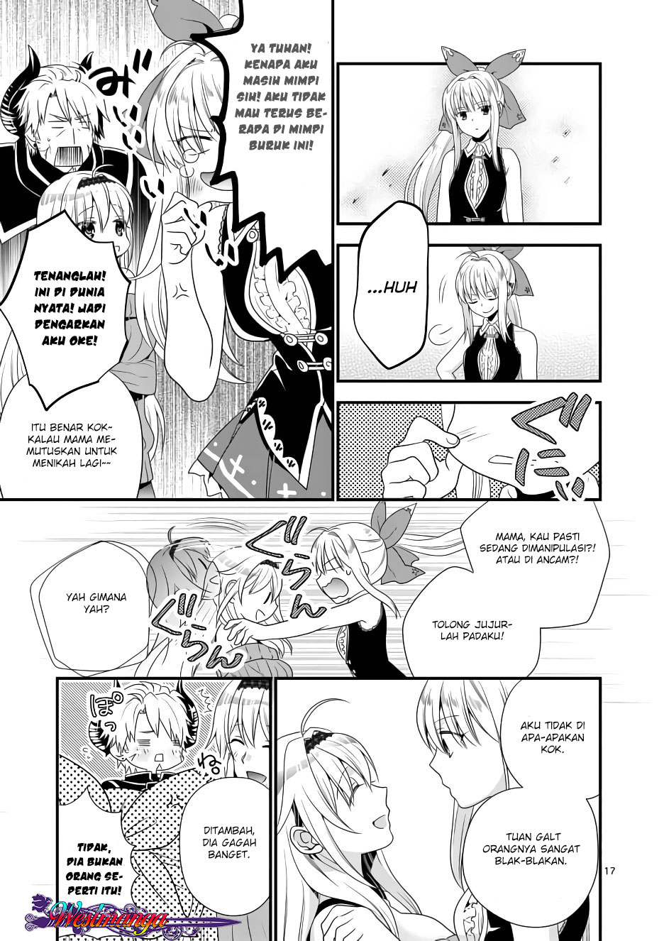 Maou Desu. Onna Yuusha no Hahaoya to Saikon Shita no de, Onna Yuusha ga Giri no Musume ni Narimashita. Chapter 2