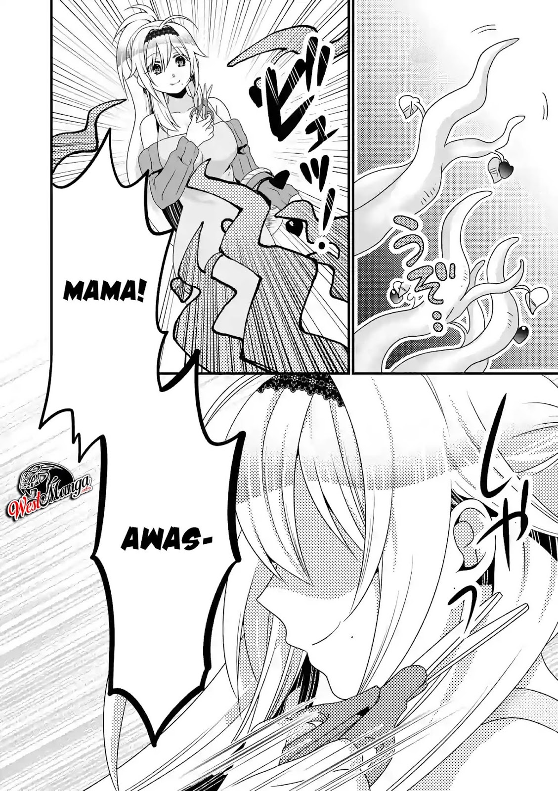 Maou Desu. Onna Yuusha no Hahaoya to Saikon Shita no de, Onna Yuusha ga Giri no Musume ni Narimashita. Chapter 20