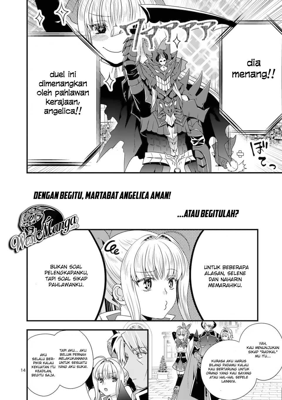 Maou Desu. Onna Yuusha no Hahaoya to Saikon Shita no de, Onna Yuusha ga Giri no Musume ni Narimashita. Chapter 28