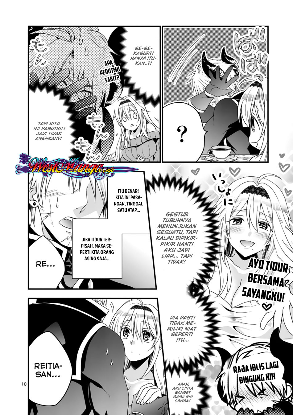 Maou Desu. Onna Yuusha no Hahaoya to Saikon Shita no de, Onna Yuusha ga Giri no Musume ni Narimashita. Chapter 3