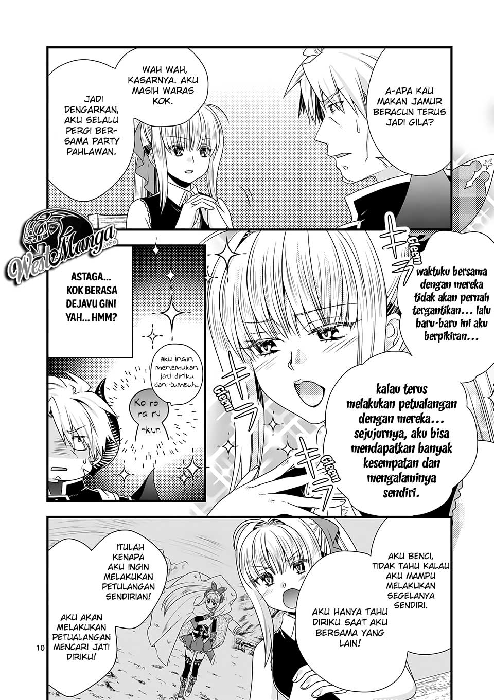 Maou Desu. Onna Yuusha no Hahaoya to Saikon Shita no de, Onna Yuusha ga Giri no Musume ni Narimashita. Chapter 36