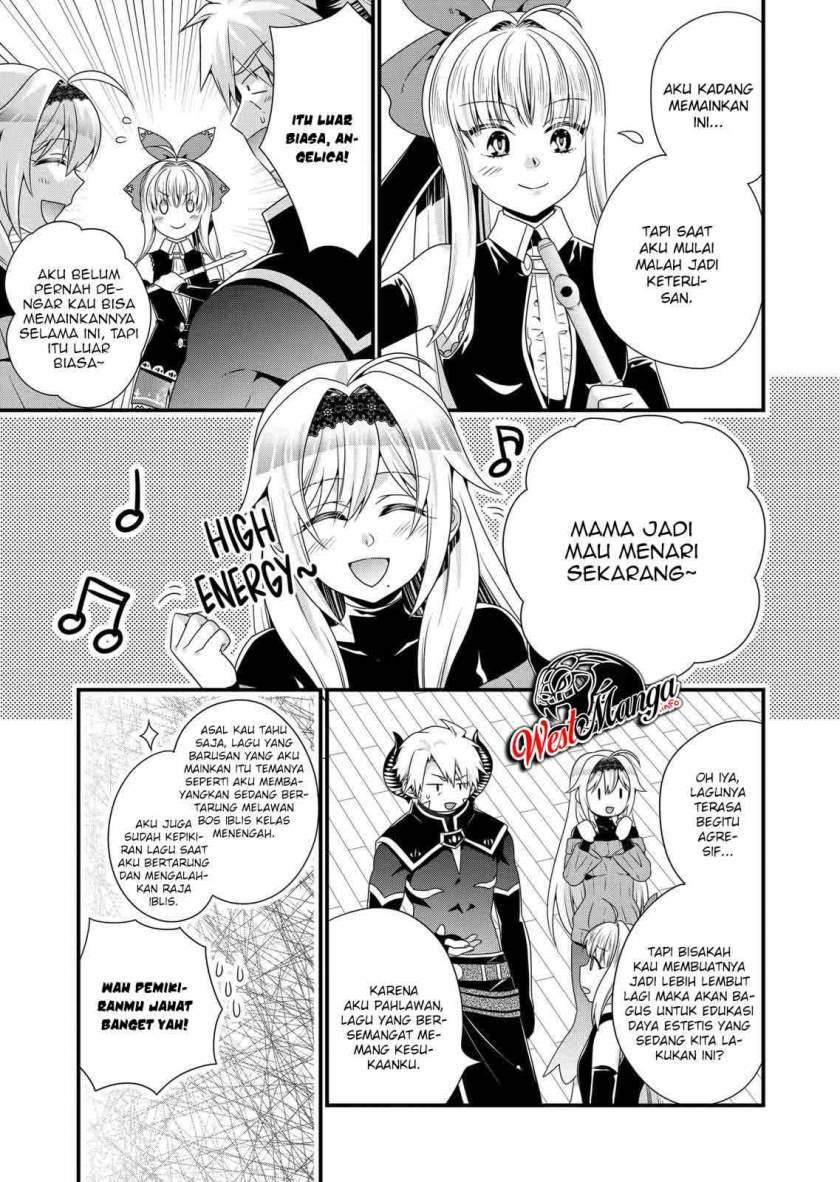 Maou Desu. Onna Yuusha no Hahaoya to Saikon Shita no de, Onna Yuusha ga Giri no Musume ni Narimashita. Chapter 43