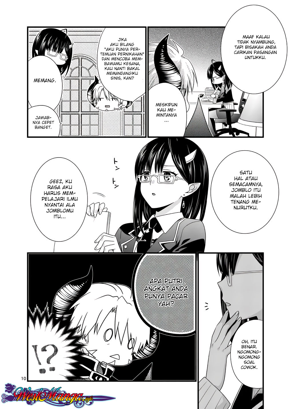 Maou Desu. Onna Yuusha no Hahaoya to Saikon Shita no de, Onna Yuusha ga Giri no Musume ni Narimashita. Chapter 9