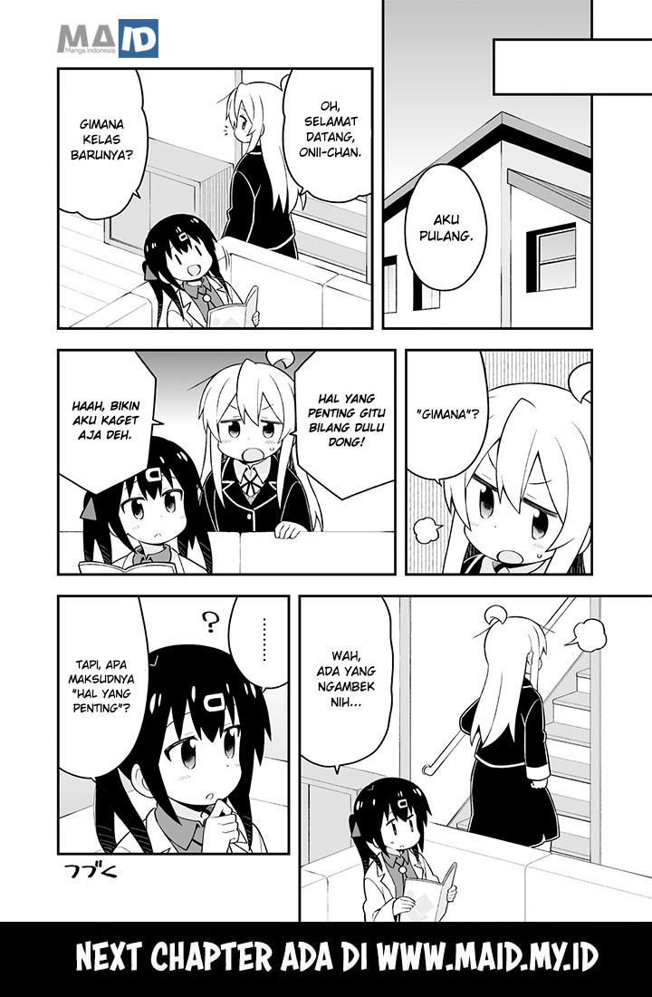 Onii-chan wa Oshimai Chapter 40