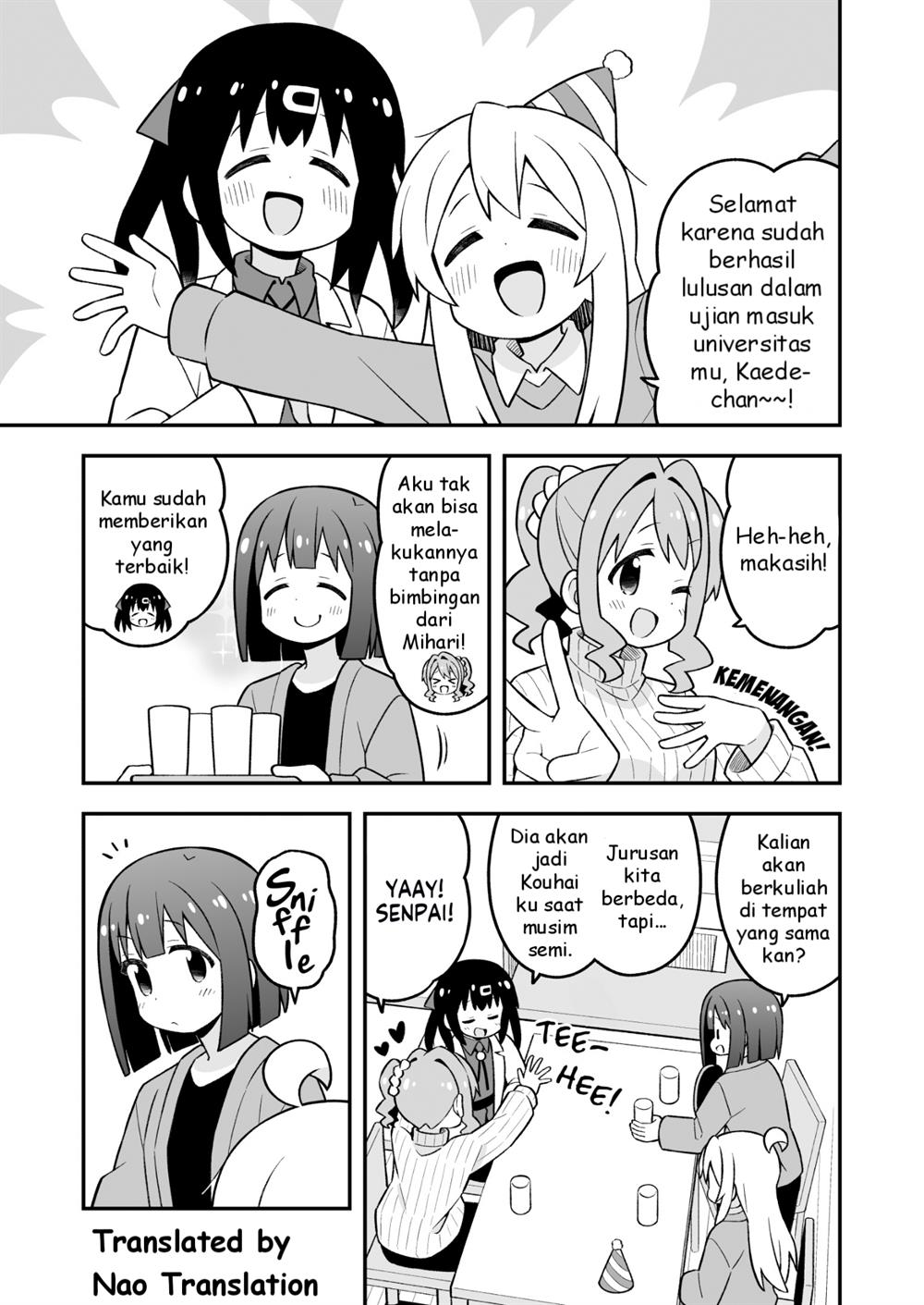 Onii-chan wa Oshimai Chapter 90