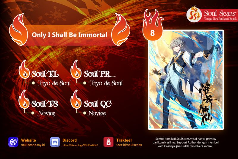 Only I Shall Be Immortal Chapter 8