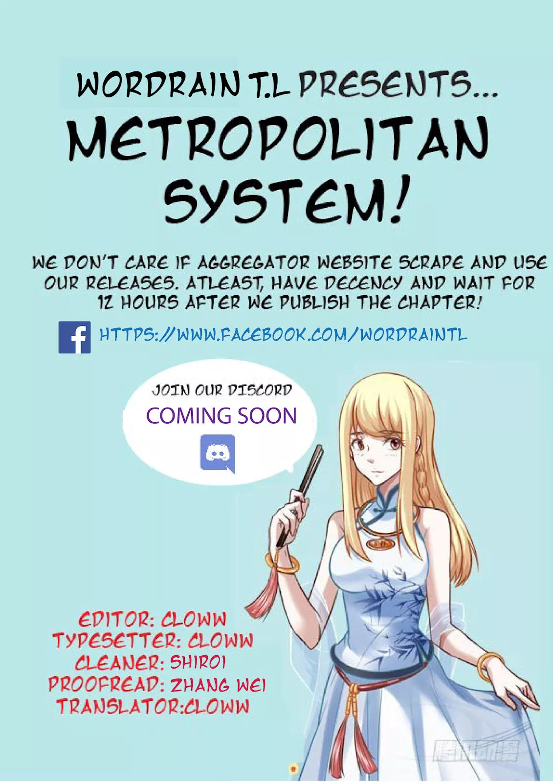 Metropolitan System Chapter 02