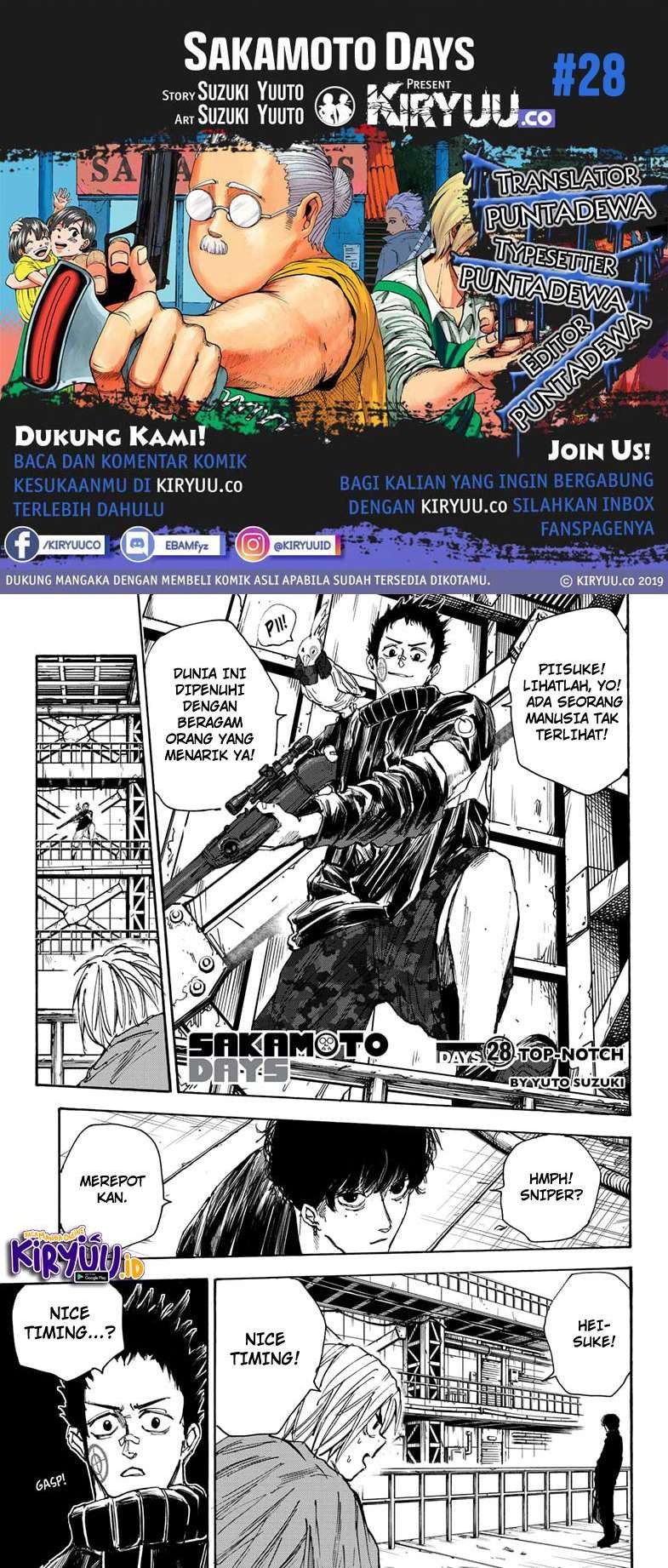 Sakamoto Days Chapter 28