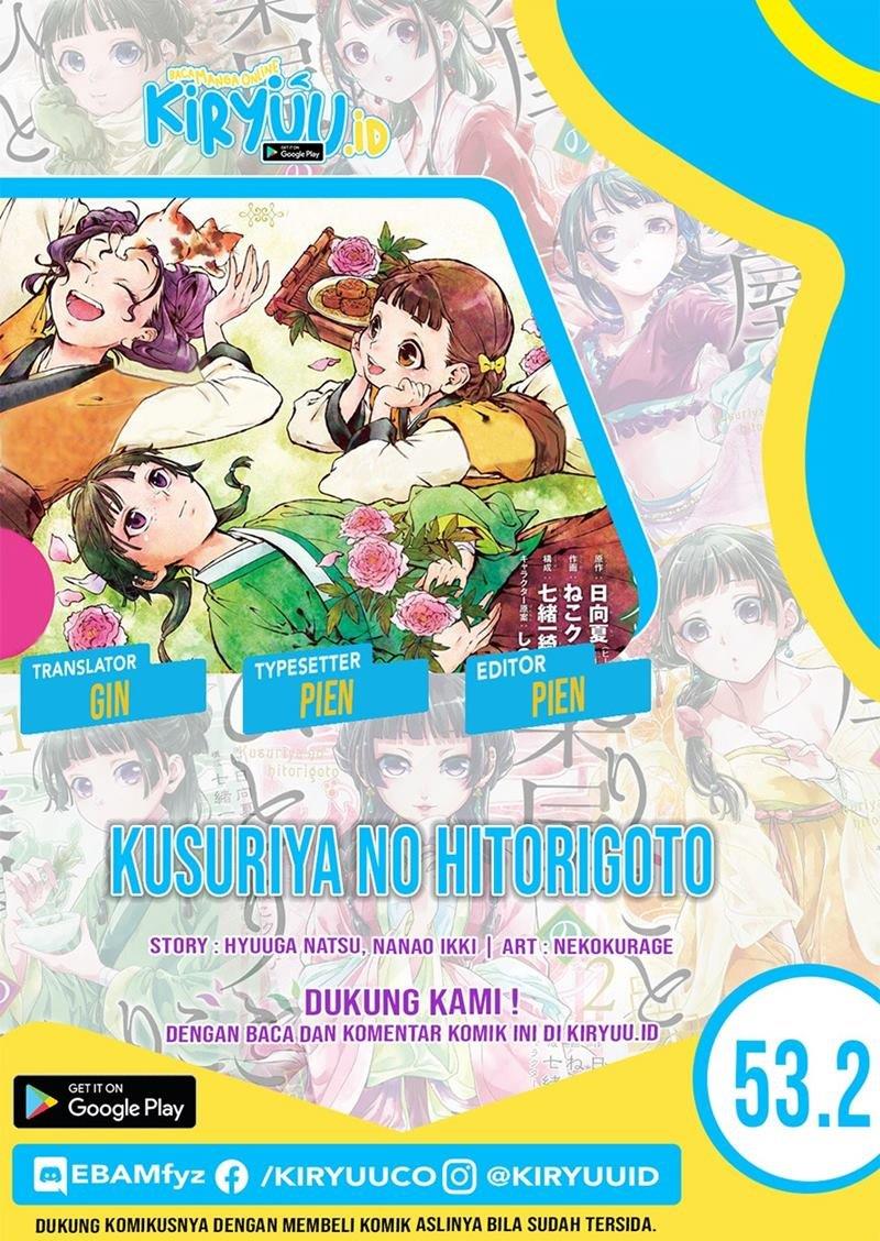 Kusuriya no Hitorigoto Chapter 53.2