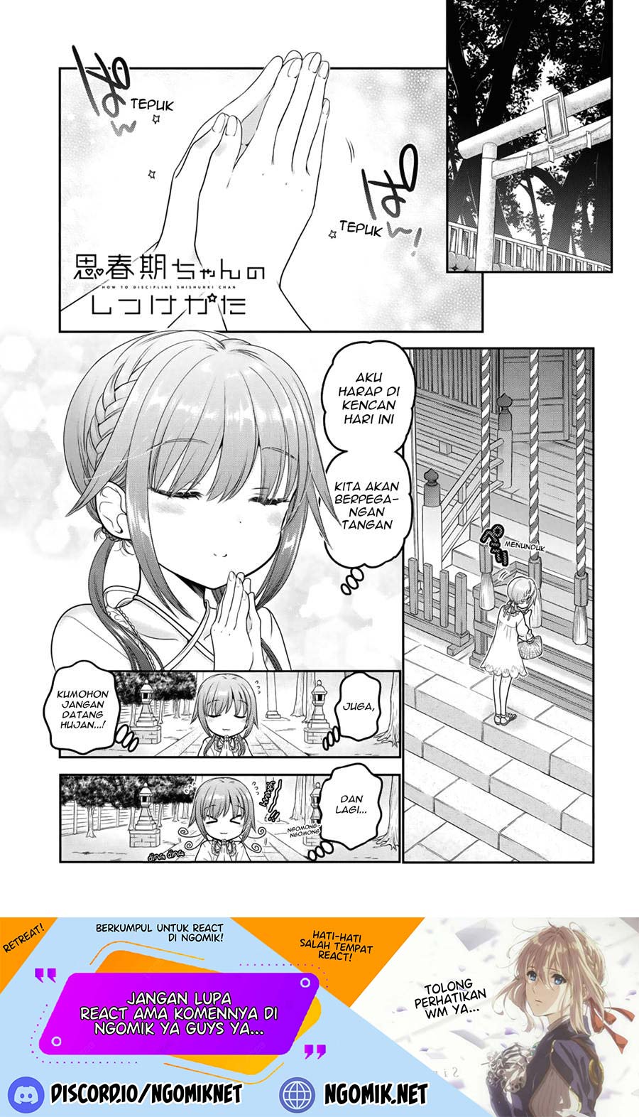 Shishunki-chan no Shitsukekata Chapter 18